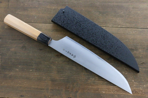 Sakai Takayuki Homura Kogetsu Acero Azul No.2 Gyuto  240mm Mango de Tejo - Japanny-SP