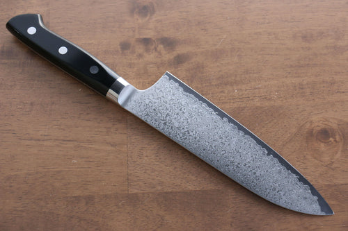 Seisuke VG10 Damasco de 33 Capas Santoku  170mm Mango de Micarta - Japanny-SP