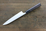 Shungo Ogata Acero Blanco No.2 Damasco Petty-Utilitario  150mm Mango de Shitan - Japanny-SP