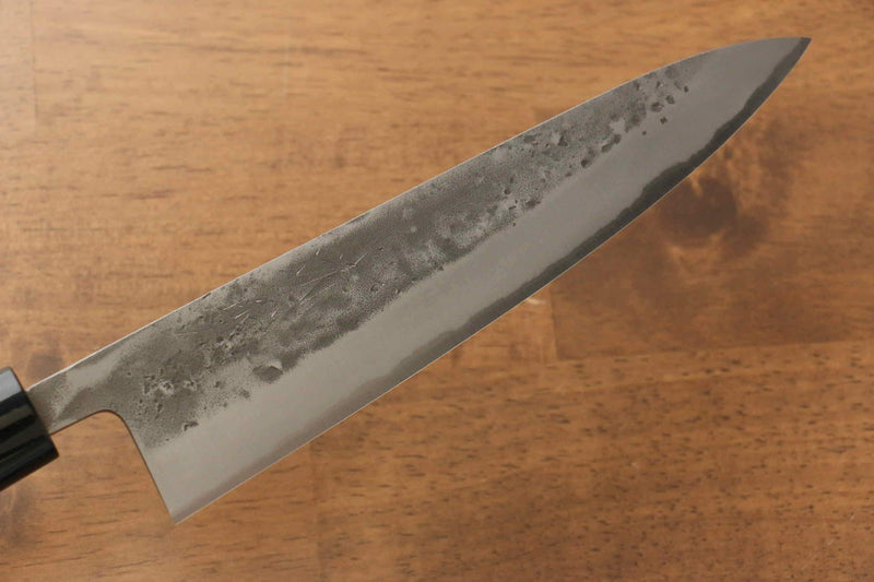 Seisuke Acero Azul No.2 Nashiji Gyuto  180mm Mango de Castaña - Japanny-SP