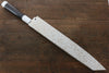 Sakai Takayuki Shinuchi Honyaki Calma Aguas Acero Blanco No.2 Terminado de Espejo Kiritsuke Yanagiba  300mm Con funda - Japanny-SP