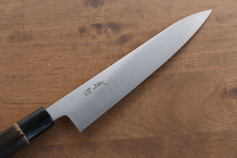 Seisuke Acero Sueco Gyuto  210mm Mango de Madera de Castano Quemada - Japanny-SP