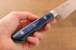 Seisuke Seiten Molibdeno Petty-Utilitario  150mm Mango de Madera de pakka azul  con Funda - Japanny-SP