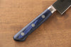 Seisuke Seiten Molibdeno Petty-Utilitario  150mm Mango de Madera de pakka azul  con Funda - Japanny-SP