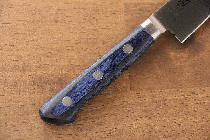 Seisuke Seiten Molibdeno Petty-Utilitario  150mm Mango de Madera de pakka azul  con Funda - Japanny-SP