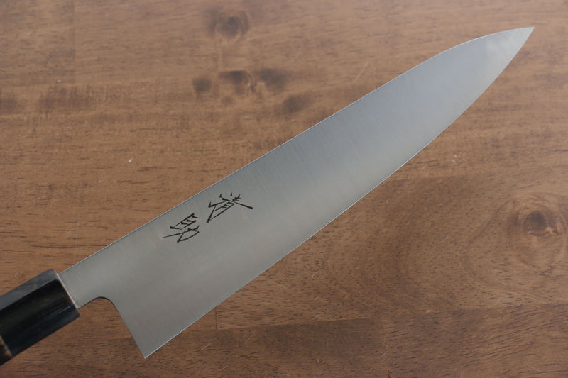 Seisuke Acero Sueco Gyuto  240mm Mango de Madera de Castano Quemada - Japanny-SP