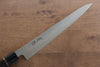 Seisuke Acero Sueco Sujihiki  270mm Mango de Madera de Castano Quemada - Japanny-SP