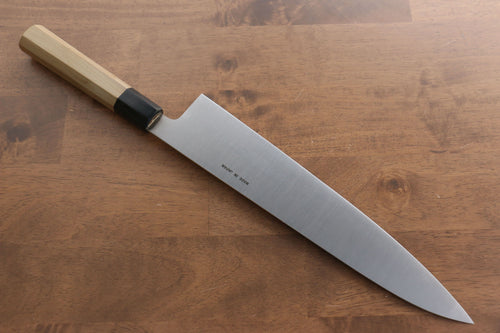 Seisuke Acero Sueco Gyuto  300mm Mango de Magnolia - Japanny-SP