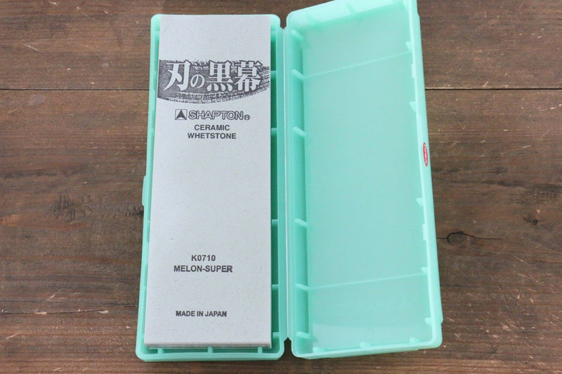 Shapton Kuromaku series Fine Sharpening Stone Melon-#8000 - Japanny-SP