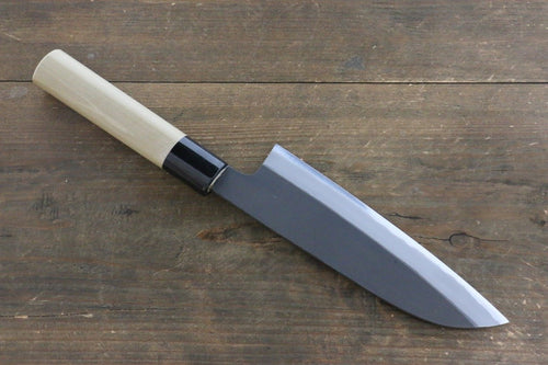 Mutsumi Hinoura Acero Blanco Kurouchi Santoku  165mm - Japanny-SP