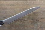 Mutsumi Hinoura Acero Blanco Terminado Migaki Santoku  165mm - Japanny-SP