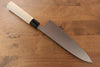 Sakai Takayuki Kasumitogi Acero Blanco Deba  240mm Mango de Magnolia - Japanny-SP