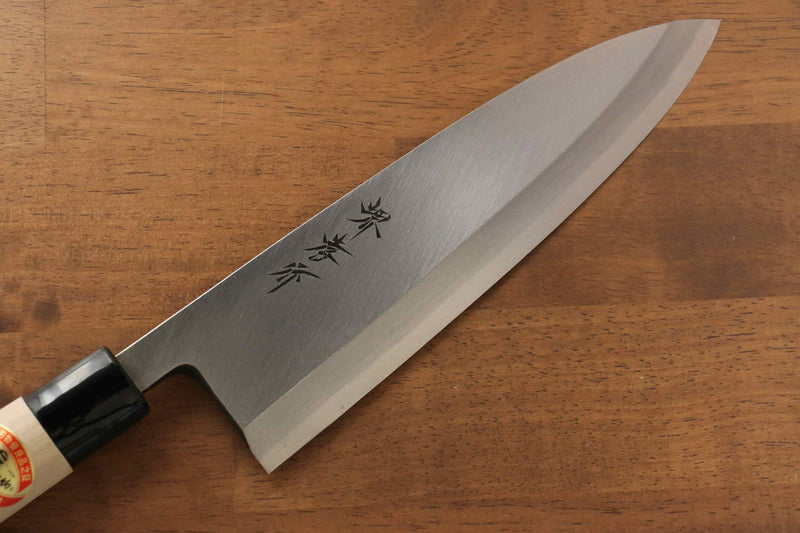 Sakai Takayuki Kasumitogi Acero Blanco Deba  240mm Mango de Magnolia - Japanny-SP