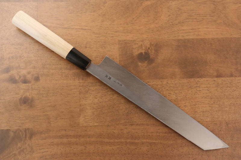 Sakai Takayuki Tokujyo Acero Blanco No.2 Kiritsuke  240mm Mango de Magnolia - Japanny-SP