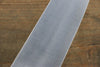 Shungo Ogata Acero Blanco No.2 Damasco Bunka  165mm Mango de Shitan - Japanny-SP