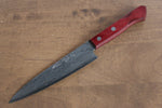 Nao Yamamoto VG10 Damasco Petty-Utilitario  150mm Mango de Madera de pakka roja - Japanny-SP