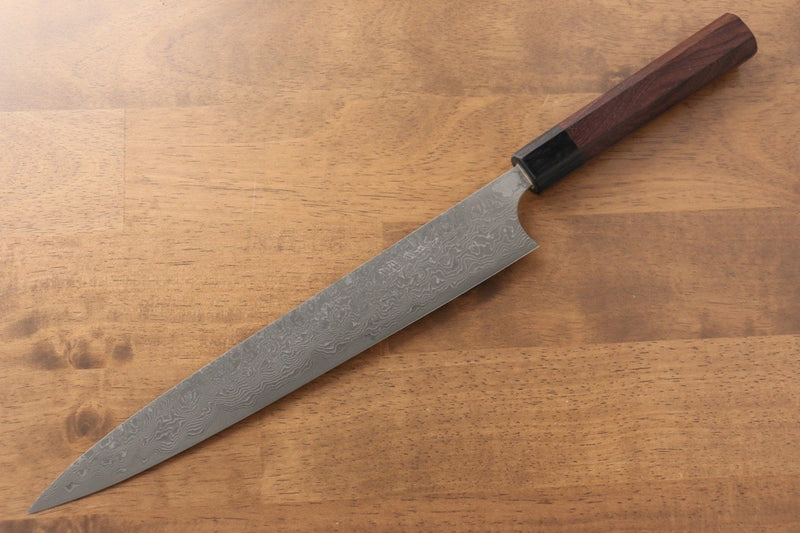 Masakage Kumo VG10 Damasco Sujihiki 270mm Mango de Shitan - Japanny-SP