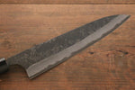 Shungo Ogata Acero Blanco No.2 Kurouchi Damasco Gyuto  210mm Mango de Shitan - Japanny-SP