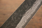 Shungo Ogata Acero Blanco No.2 Kurouchi Damasco Gyuto  240mm Mango de Shitan - Japanny-SP