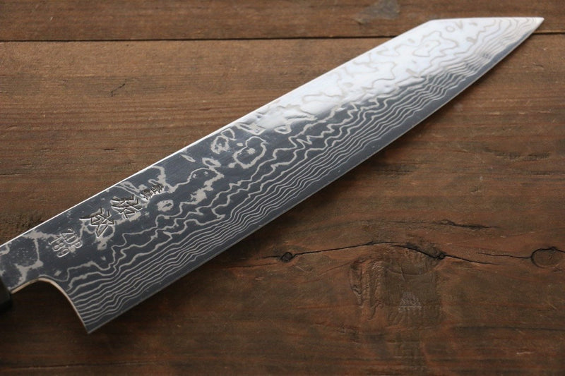 Sukenari ZDP189 Damasco Kiritsuke Gyuto  240mm Mango de Shitan - Japanny-SP