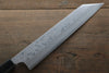 Hideo Kitaoka Acero Blanco No.2 Damasco Kiritsuke Yanagiba  210mm Mango de Shitan - Japanny-SP