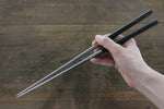 Moribashi Japanese cooking chopstick with ebony handle - Japanny-SP