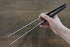 Moribashi Japanese cooking chopstick with ebony handle - Japanny-SP