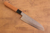 Tessen por Yamatsuka Tamahagane Damasco Santoku  165mm Mango de Cereza silvestre - Japanny-SP