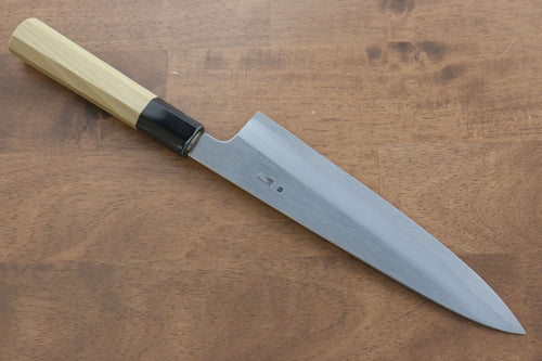 Kikuzuki Acero Blanco No.2 Kasumitogi Gyuto  210mm Mango de Magnolia - Japanny-SP