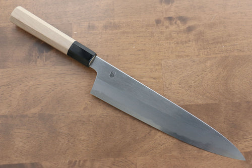 Kikuzuki Acero Blanco No.2 Kasumitogi Gyuto  240mm Mango de Magnolia - Japanny-SP