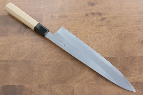 Kikuzuki Acero Blanco No.2 Kasumitogi Gyuto  270mm Mango de Magnolia - Japanny-SP