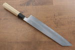 Kikuzuki Acero Blanco No.2 Kasumitogi Kiritsuke Gyuto  270mm Mango de Magnolia - Japanny-SP