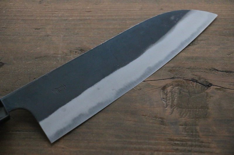 Nao Yamamoto Acero Azul No.2 Kurouchi Santoku  165mm - Japanny-SP