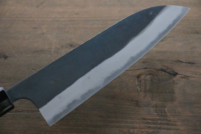 Nao Yamamoto Acero Azul No.2 Kurouchi Santoku  165mm - Japanny-SP