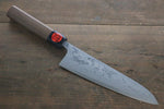 Shigeki Tanaka Acero Azul No.2 Damasco Gyuto  180mm Mango de Nogal - Japanny-SP