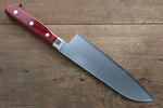 Cuchillos Takamura SG2 Santoku  170mm Mango de Madera de pakka roja - Japanny-SP