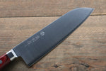 Cuchillos Takamura SG2 Santoku  170mm Mango de Madera de pakka roja - Japanny-SP