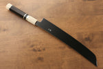 Jikko Acero de Plata No.3 Sakimaru Yanagiba 270mm Mango de Ebano con anillo - Japanny-SP