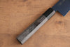 Seisuke Acero SK-85 Ion plating Kiritsuke Santoku  180mm Mango de Madera de Pakka Gris - Japanny-SP