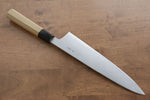 Kikuzuki Acero Azul No.1 Damasco Gyuto  240mm Mango de Magnolia - Japanny-SP