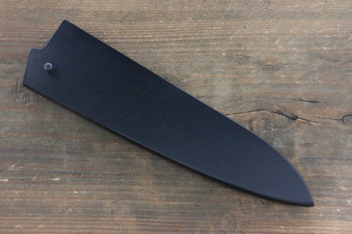 Negro Magnolia Funda para Gyuto Con Clavija de madera contrachapada 180mm Kaneko - Japanny-SP