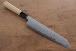 Kikuzuki Acero Azul No.1 Damasco Kiritsuke Gyuto  240mm Mango de Magnolia - Japanny-SP