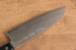 Nao Yamamoto SRS13 Nashiji Damasco Santoku  170mm Mango de Madera de Pakka Negra - Japanny-SP