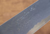 Jikko Acero Azul Damasco Gyuto 210mm Mango de Ebano con doble anillo de buffalo acuatico - Japanny-SP