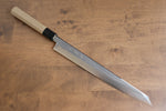 Sakai Kikumori VG10 Terminado de Espejo Kiritsuke Yanagiba  300mm Mango de Magnolia - Japanny-SP