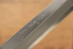 Jikko Acero de Plata No.3 Yanagiba 270mm Mango de Shitan - Japanny-SP