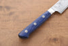 Seisuke Acero Azul No.2 Nashiji Set de cuchillo Kiritsuke Santoku&Kiritsuke Petty Japones  Mango de Madera de pakka azul - Japanny-SP