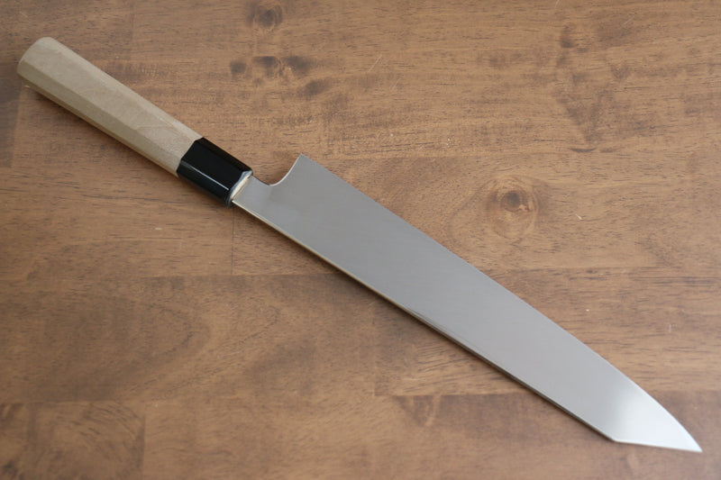 Sakai Kikumori VG10 Terminado de Espejo Kiritsuke  270mm Mango de Magnolia - Japanny-SP