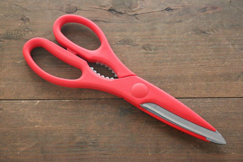 Silky Kitchen Scissors Red - Japanny-SP