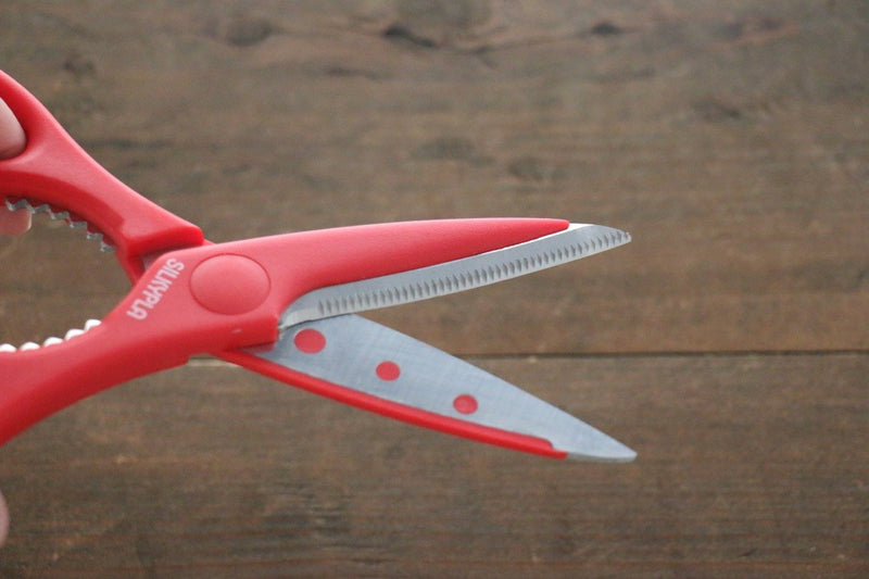 Silky Kitchen Scissors Red - Japanny-SP